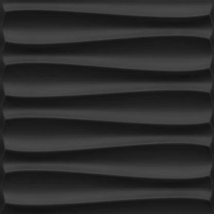 Black 3D Wall Panels Dune Design