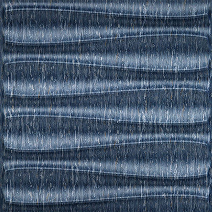 Electric Blue 3D Wall Panels Dune Design