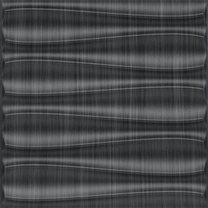 Gray Pine Wood 3D Wall Panels Dune Design