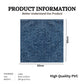 Electric Blue Self Adhesive Panels Damask Design
