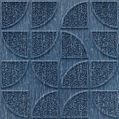 3D Self Adhesive Wall Panel Quarter Circle Design- 50x50cm