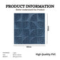 3D Self Adhesive Wall Panel Quarter Circle Design- 50x50cm