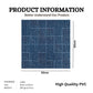 Electric Blue Self Adhesive Panels Stripe Design