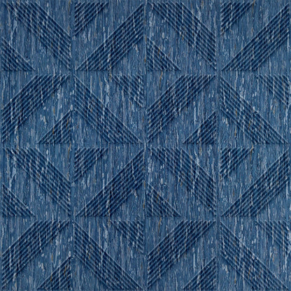 Electric Blue Self Adhesive Panels triangle Design