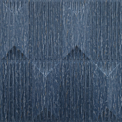 Electric Blue 3D Wall Panels Artisan Design