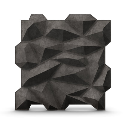 Nexa Gray_Diamond_Design_3D_Wall_Panel_View
