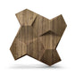 PVC wall panel sheets with modern geometric texture