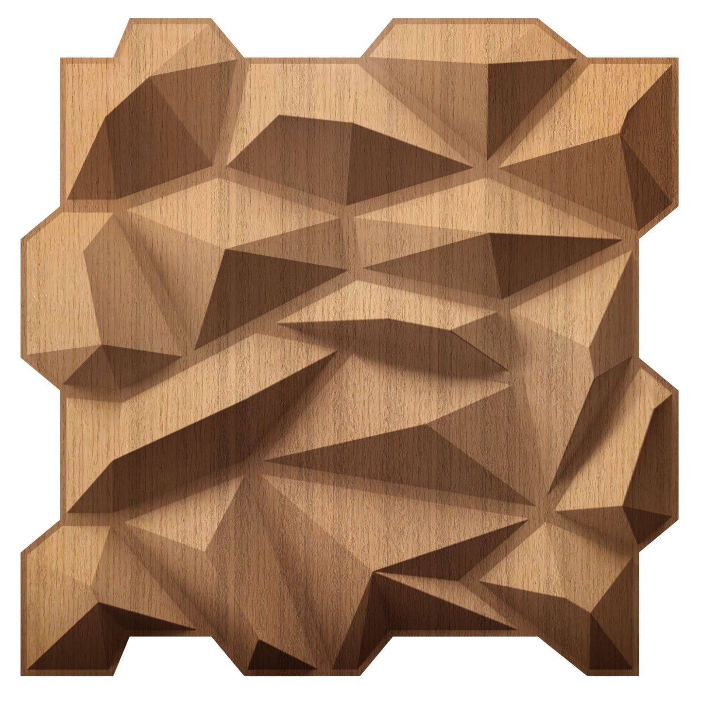 F5002 Metallic Wood 3D Wall Panel