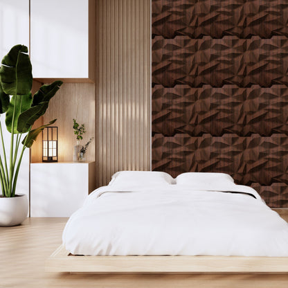 F5002 Walnut Wood 3D Wall Panel-1