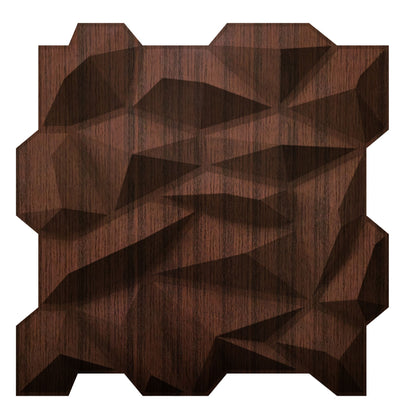 F5002 Walnut Wood 3D Wall Panel