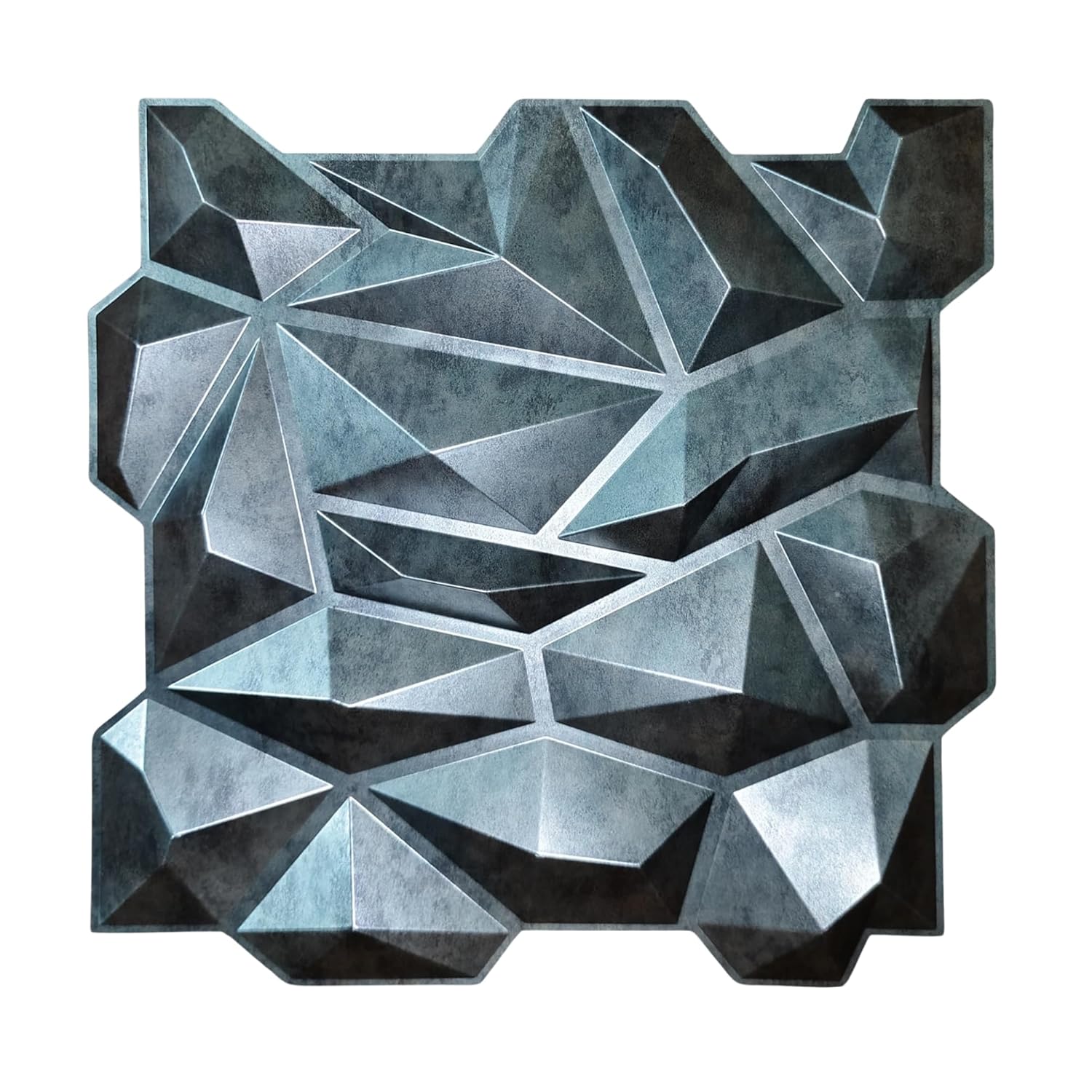 Bronze Rust_Diamond_Design_3D_Wall_Panel_View