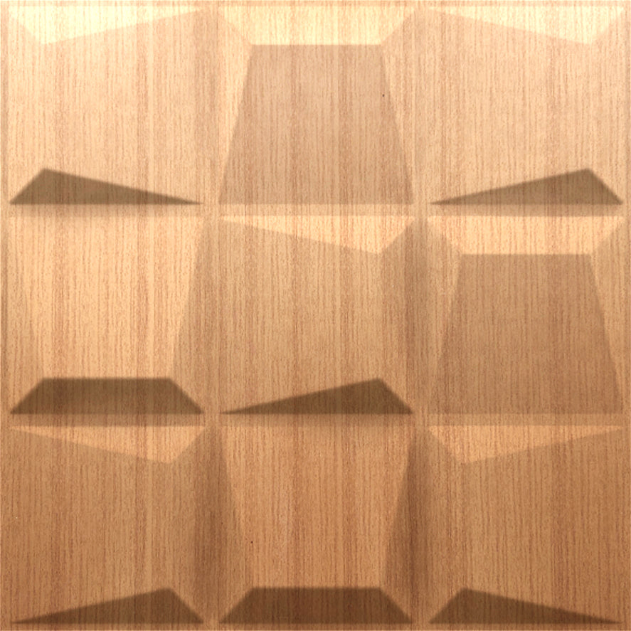 Gold Cubical Design 3D Wall Panels View-1