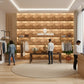 Gold Cubical Design 3D Wall Panels View-2