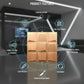 Gold Cubical Design 3D Wall Panels View-3