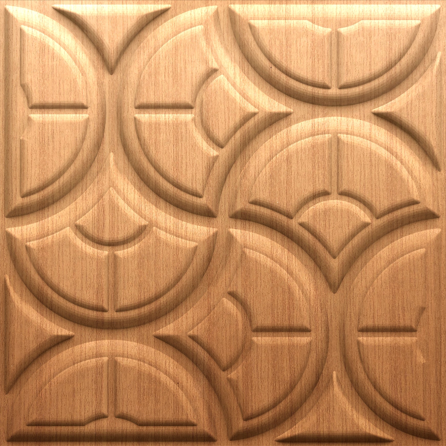 Gold 3D Wall Panels Luna Design
