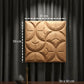 Gold 3D Wall Panels Luna Design