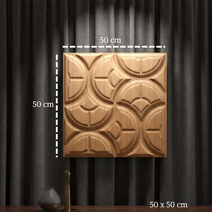 Gold 3D Wall Panels Luna Design