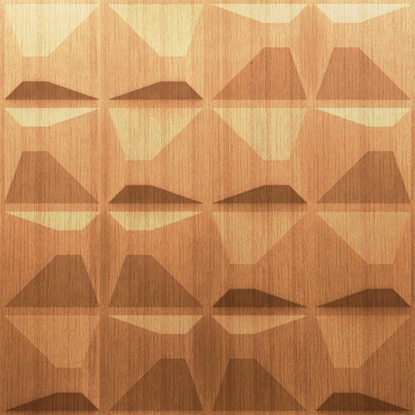 Gold 3D Wall Panels Pixel Design
