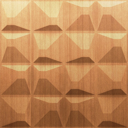 Gold 3D Wall Panels Pixel Design