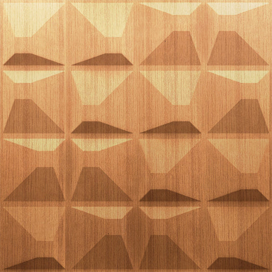 Gold 3D Wall Panels Pixel Design