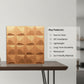 Gold 3D Wall Panels Pixel Design