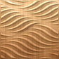 Gold 3D Wall Panels Swirl Design front