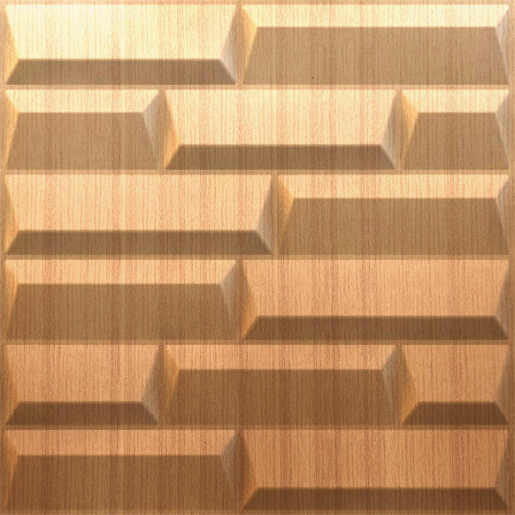 Gold 3D Wall Panels Vault Design