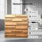 Gold 3D Wall Panels Vault Design