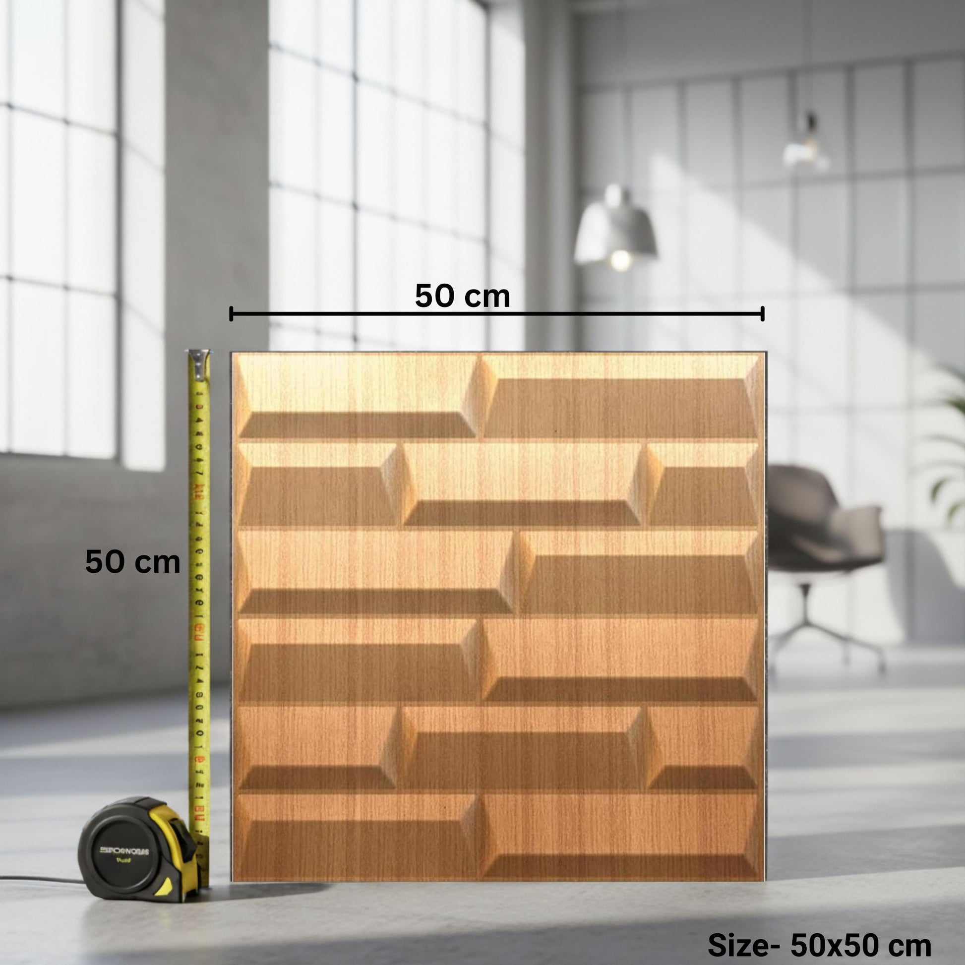 Gold 3D Wall Panels Vault Design