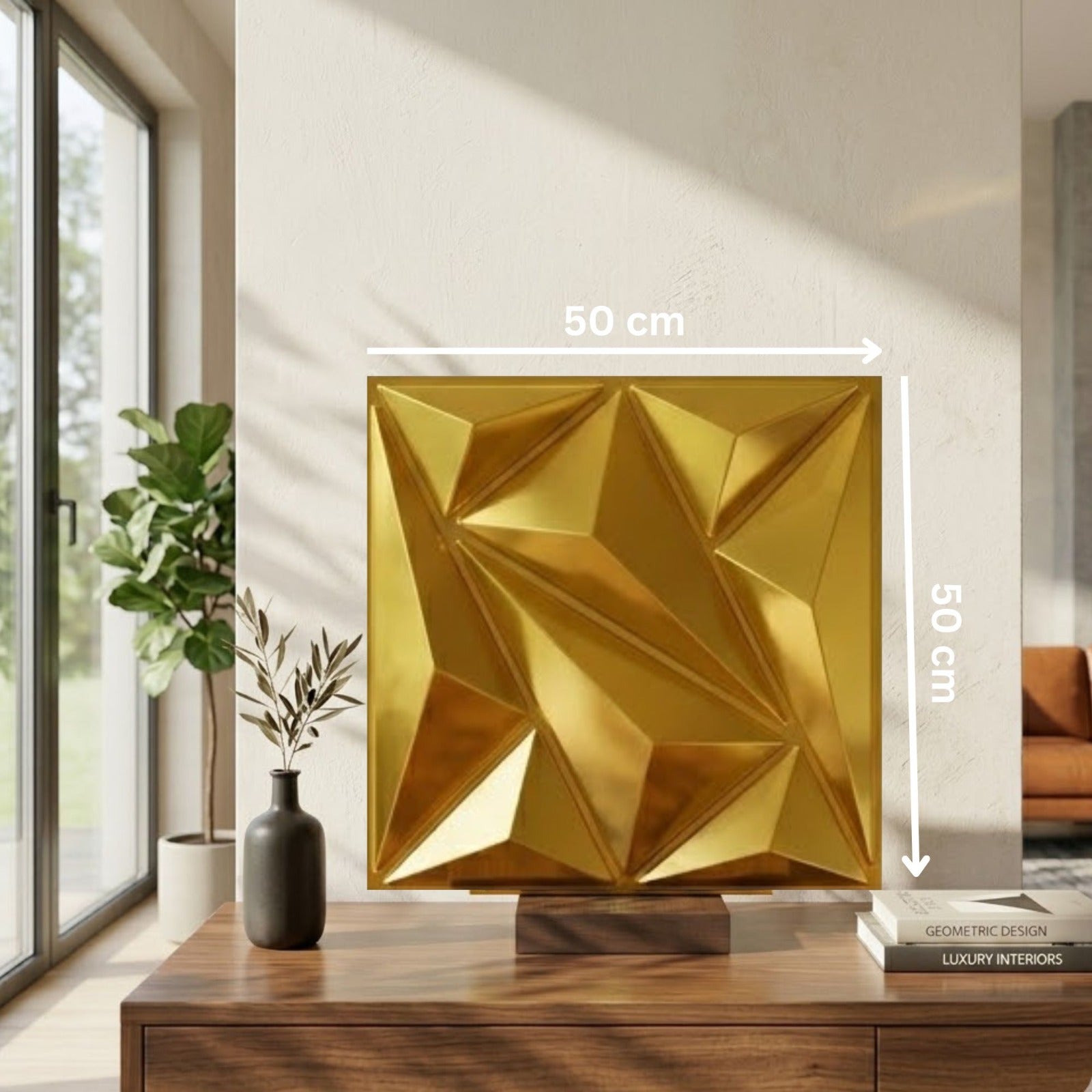 Gold Alps Design 3D Wall Panel-3