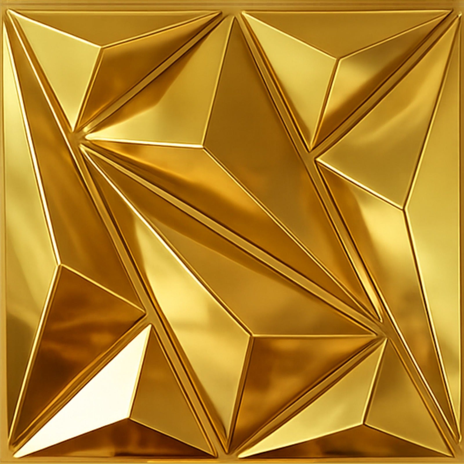 Gold Alps Design 3D Wall Panel