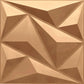 Gold 3D Wall Panels Alps Design