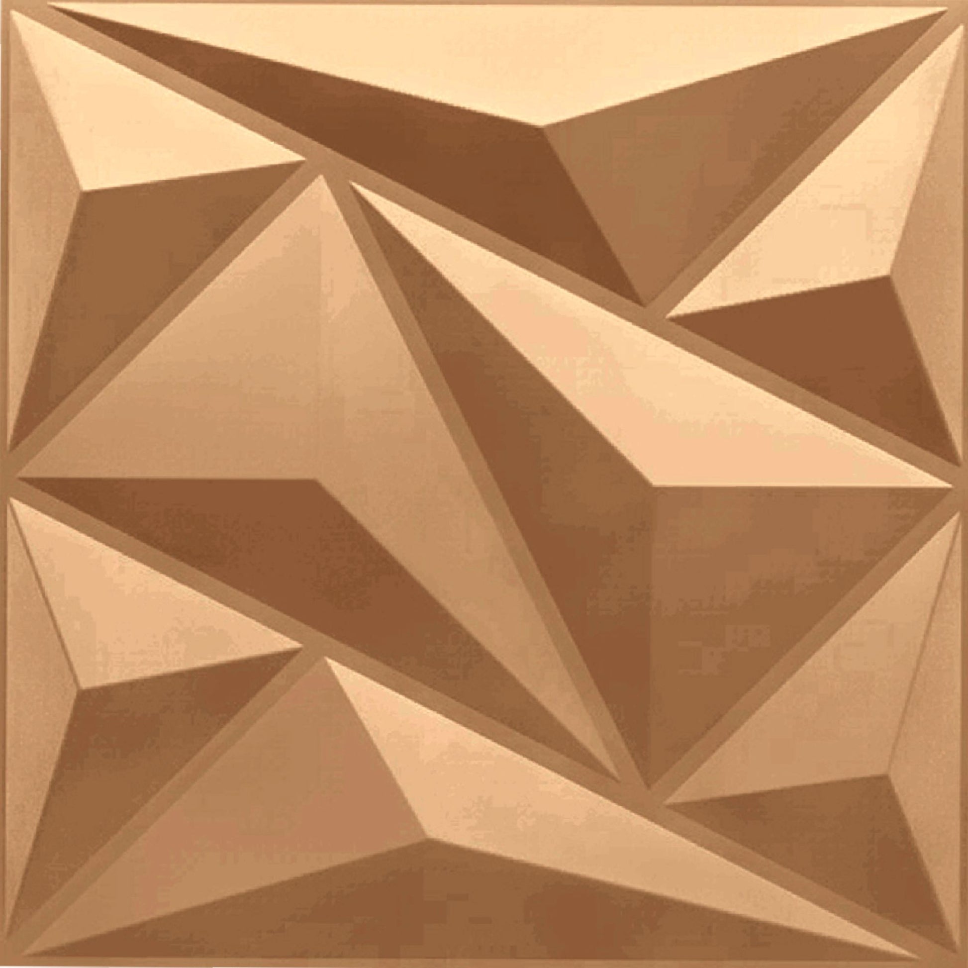 Gold 3D Wall Panels Alps Design