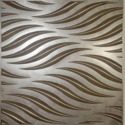 Gold Copper Self Adhesive 3D Panels Geometric 3D Design