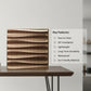 Gold 3D Wall Panels Dune Design