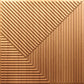 Gold 3D Wall Panels Stripe Design