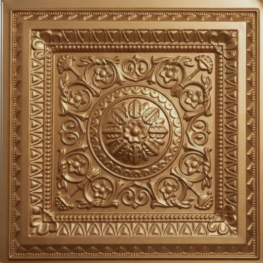 Gold Rajwada Design 3D ceiling Panel