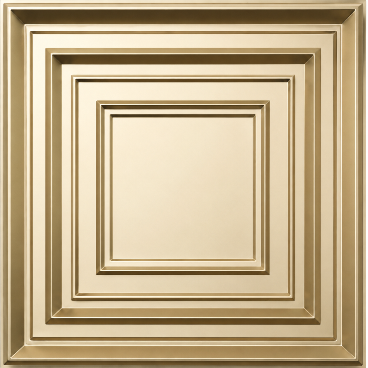 Golden 3D Wall Panels Accent Design