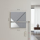 3D Wall Panels for Home Decor PVC Plaina Design 50X50 cm