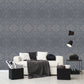 Gray Marble Self Adhesive Panels Damask Design
