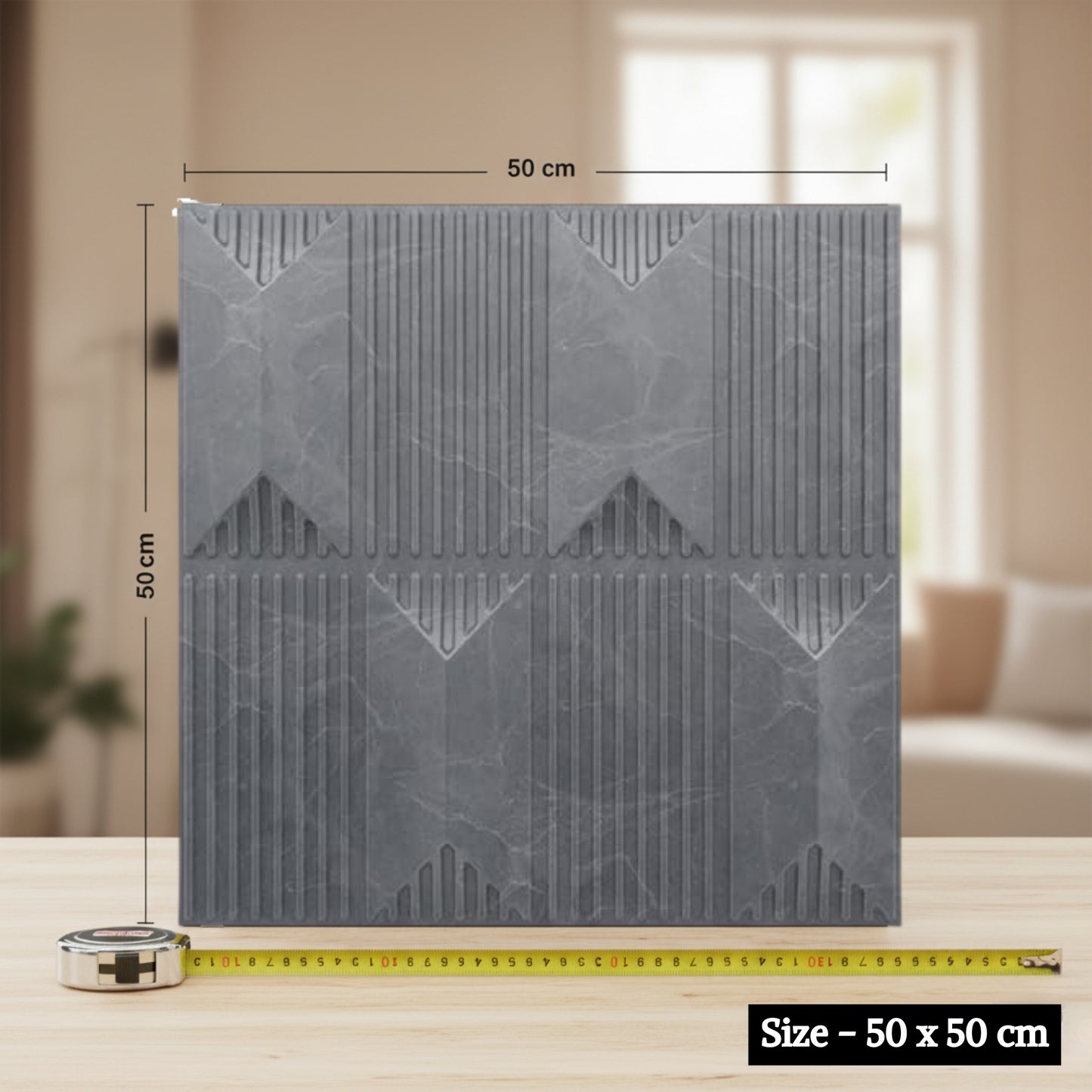 Gray Marble 3D Wall Panels Artisan Design