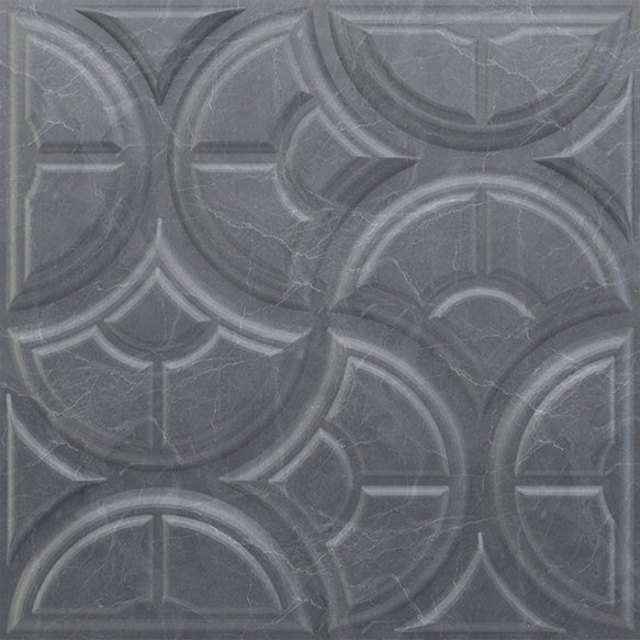 Gray Marble 3D Wall Panels Luna Design