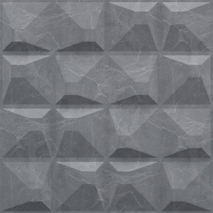 Gray Marble 3D Wall Panels Pixel Design