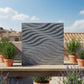 Gray Marble 3D Wall Panels Swirl Design