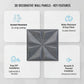 Gray Marble 3D Wall Panels Bloom Design