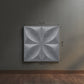 Gray Marble 3D Wall Panels Butterfly Design