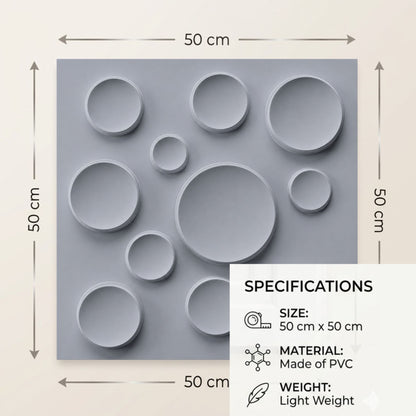 Gray Moon Design 3D Wall Panel-3