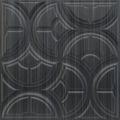 Gray Pine Wood 3D Wall Panels Luna Design
