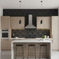 Gray Pine Wood 3D Wall Panels Bloom Design