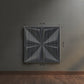 Gray Pine Wood 3D Wall Panels Bloom Design